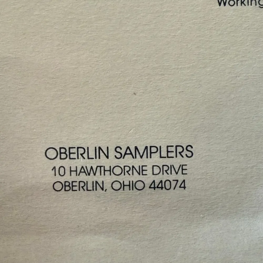 Vintage Oberlin Samplers Champions of Golf Cross Stitch Kit DMC OOP Golfer 1991